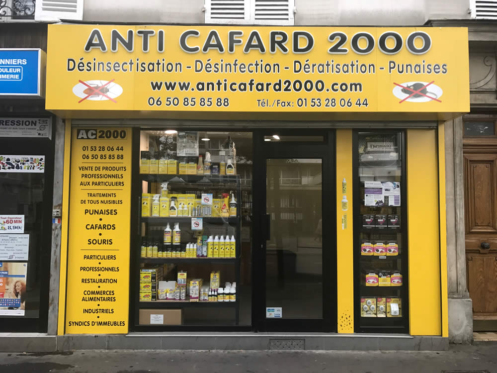 Magasin anti-nuisibles Paris 18 : rats, souris, punaises, cafards